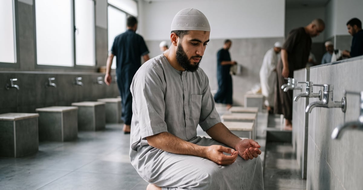 Invocations après les grandes ablutions ghusl - pratiques islamiques de purification rituelle