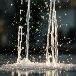 Doua grande ablution : homme en ablution rituelle récitant une invocation islamique