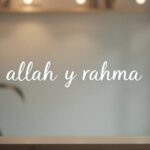 Allah y rahma : expression arabe de compassion et de prière pour les défunts