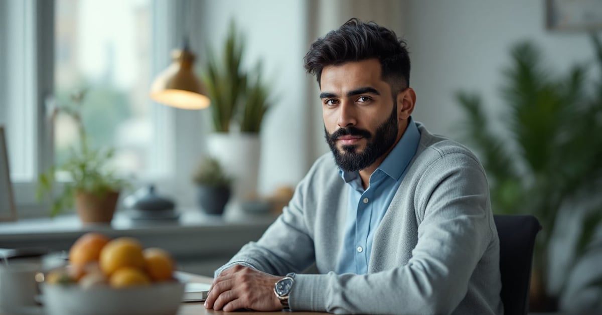 Deux personnes échangeant des salutations islamiques chaleureuses, illustrant la formule Allah y barek